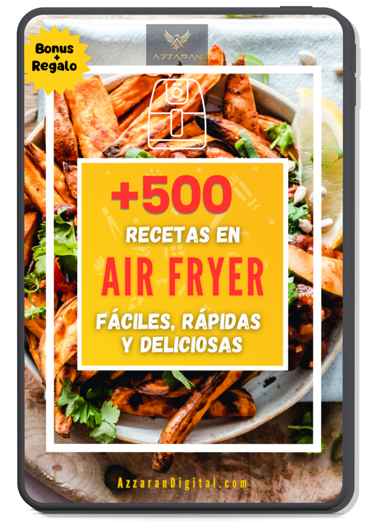 +500 Recetas en Air Fryer